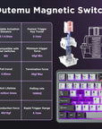 YUNZII RT75 Rapid Trigger Gaming Magnetic Keyboard